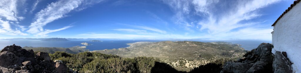 πεζοπορία στην Αίγινα