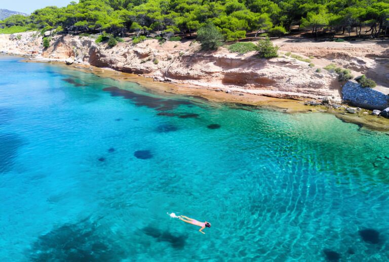 παραλίες στην Αίγινα