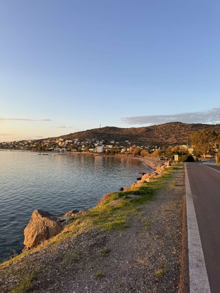 διαδρομές για τρέξιμο στην Αίγινα