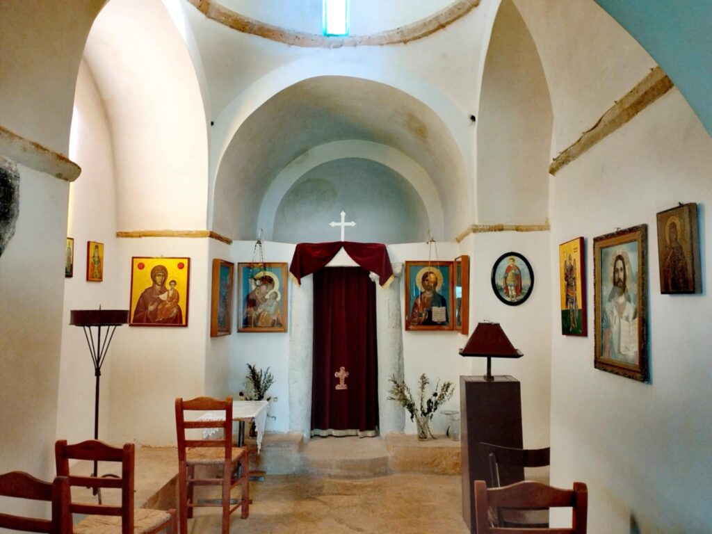 βυζαντινό εκκλησάκι του Αγίου Δημητρίου