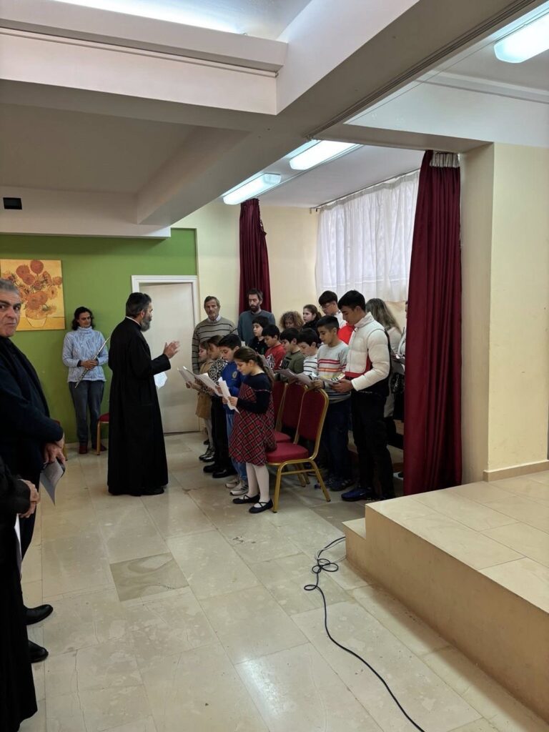 χριστουγεννιάτικη εορτή κατηχητικών σχολείων Αίγινα