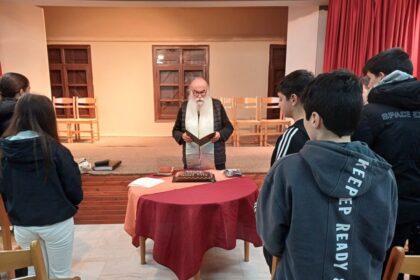 κοπή βασιλόπιτας Κατηχητικών Κυψέλης Αίγινας