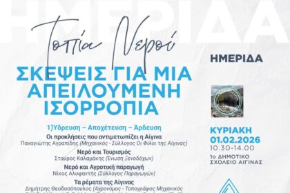 νερό Αίγινα