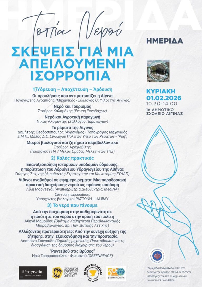 νερό Αίγινα