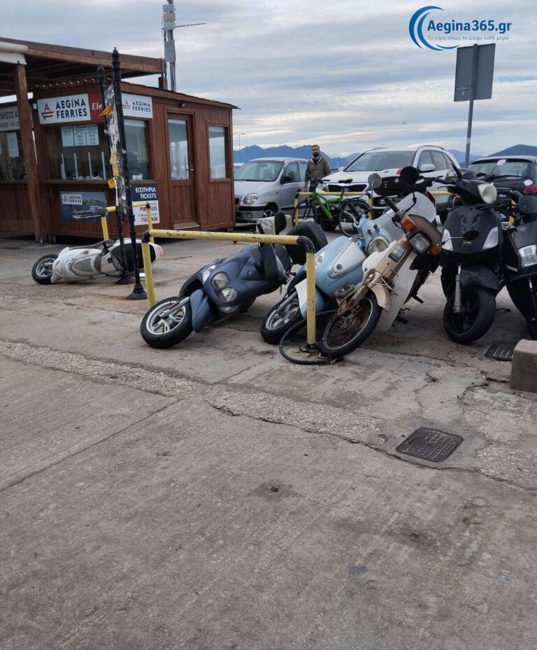 Αίγινα άνεμοι λιμάνι