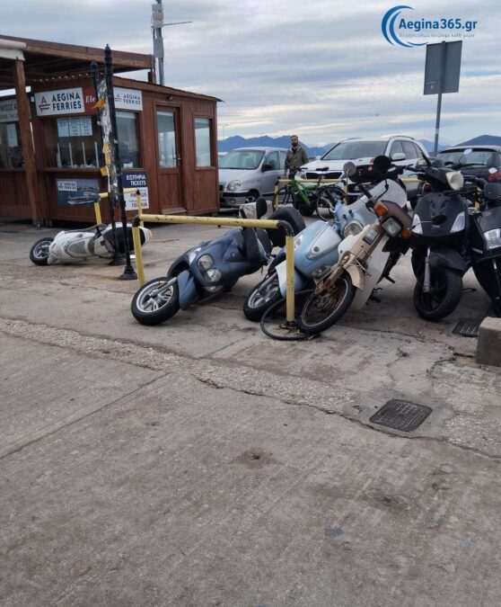 Αίγινα άνεμοι λιμάνι