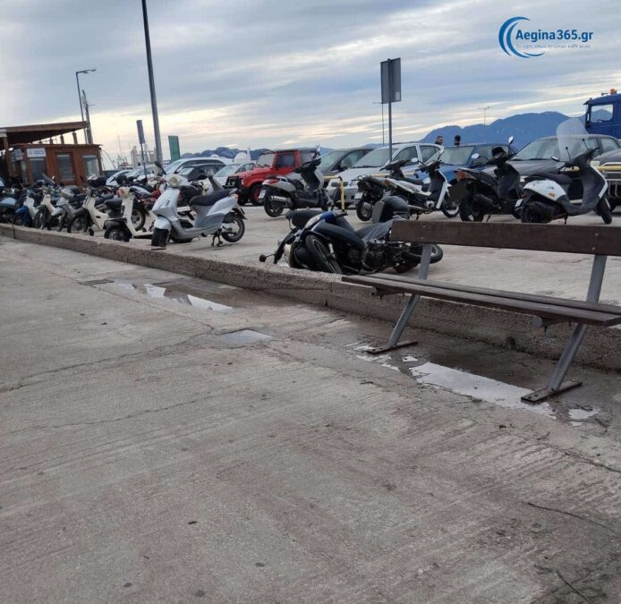 Αίγινα άνεμοι λιμάνι