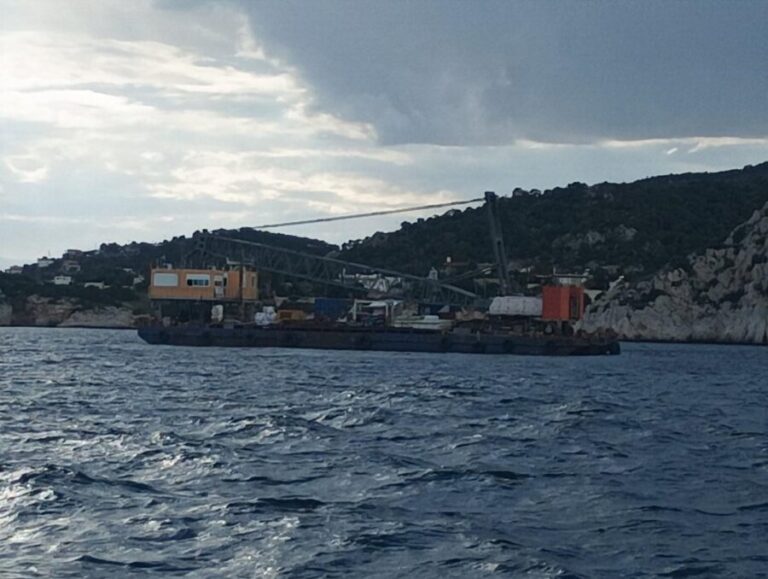 υποθαλάσσιος αγωγός ύδρευσης Αίγινας