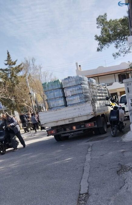 διανομή νερού Αίγινα