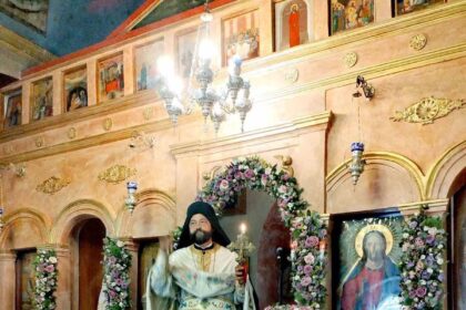 Αίγινα Αγκίστρι εορτασμός Ζωοδόχου Πηγής