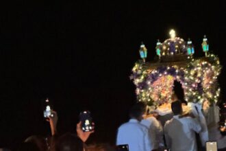 Μαραθώνας Αίγινα περιφορά επιταφίου