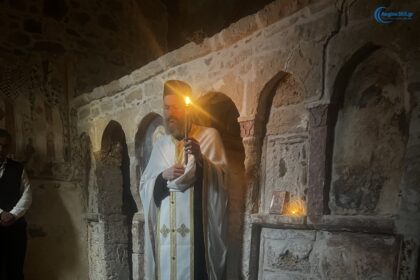 εσπερινός Αγίου Γεωργίου Καθολικού Αίγινας