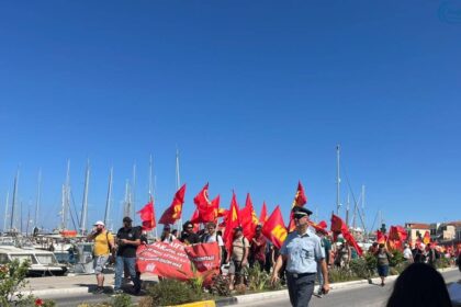 Κινητοποίηση ΚΚΕ Αίγινα