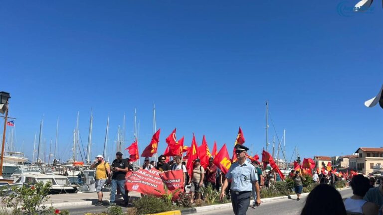 Κινητοποίηση ΚΚΕ Αίγινα