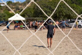Beach Soccer Αγία Μαρίνα
