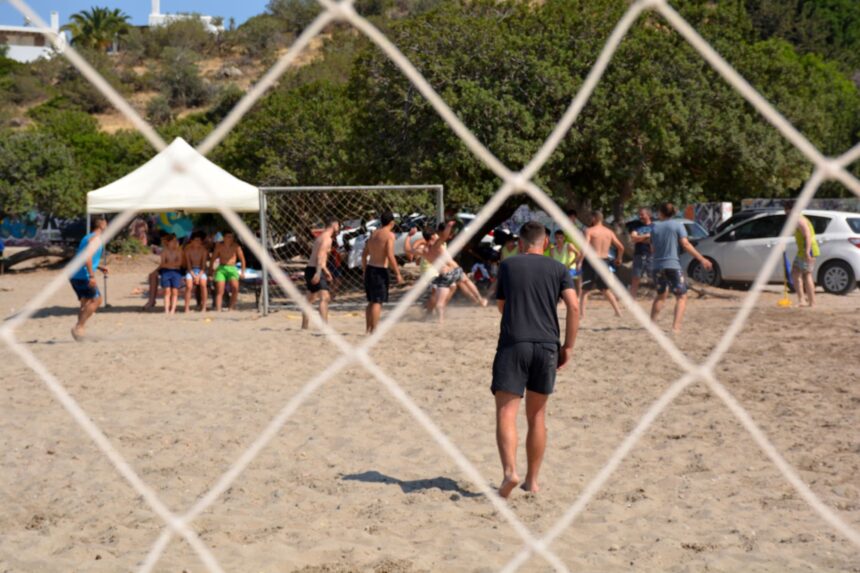 Beach Soccer Αγία Μαρίνα