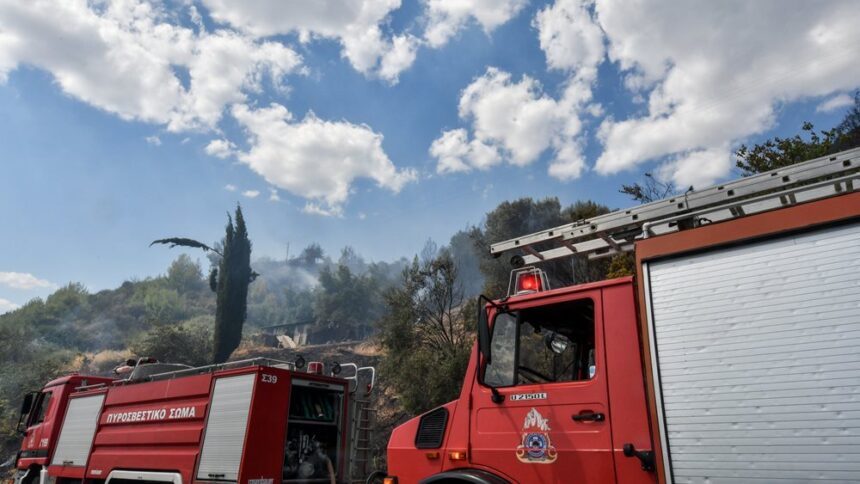 ενίσχυση Πυροσβεστικού Κλιμακίου Αίγινας