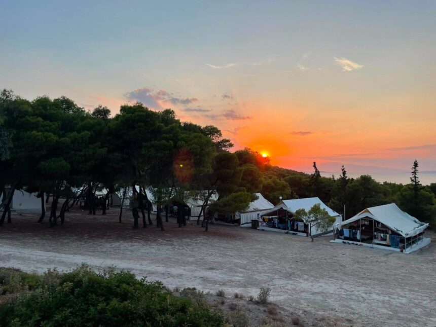 κατασκηνωτική περίοδος Τούρλος Αίγινας