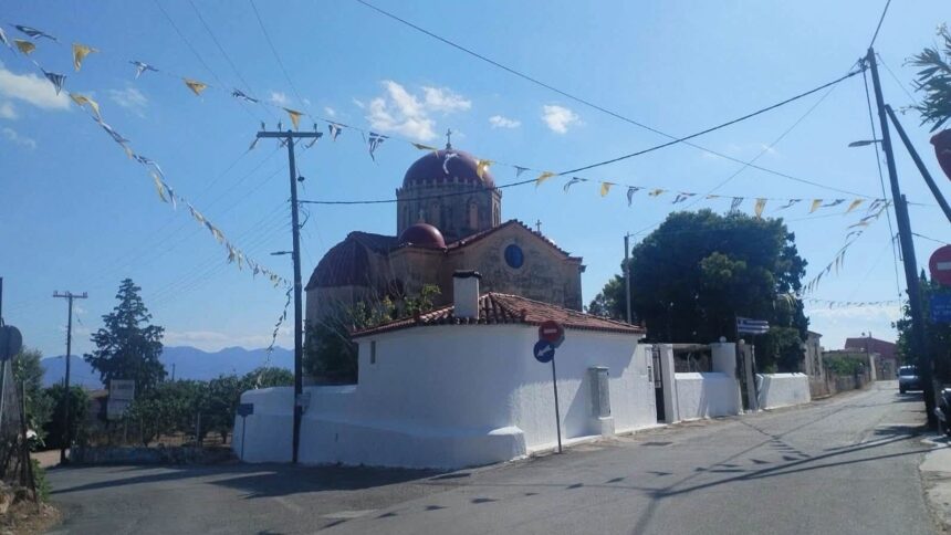 εορτασμός Αγίας Παρασκευής Αίγινα