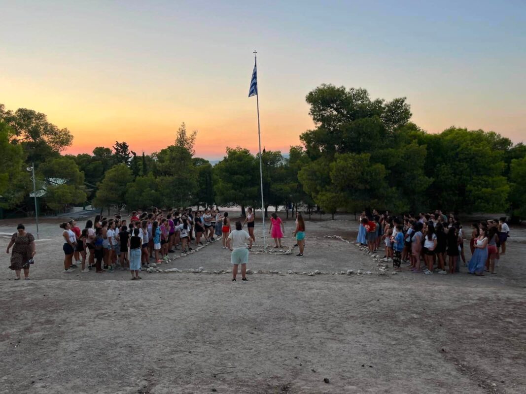 κατασκηνωτική περίοδος Αίγινα
