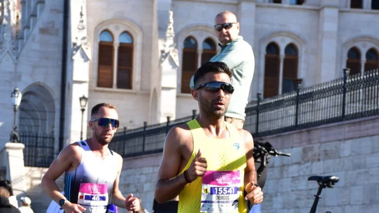 Γιώργος Γιαννούλης Budapest Half Marathon