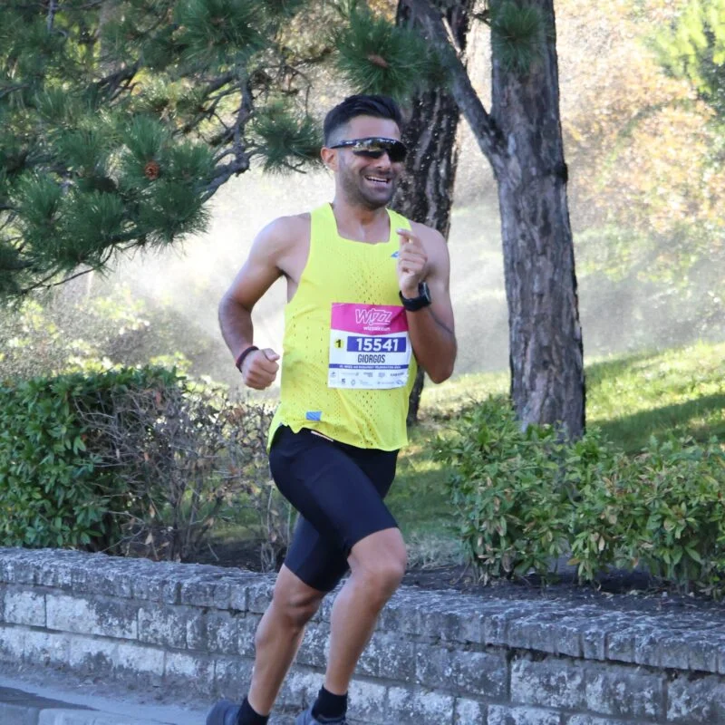 Γιώργος Γιαννούλης Budapest Half Marathon