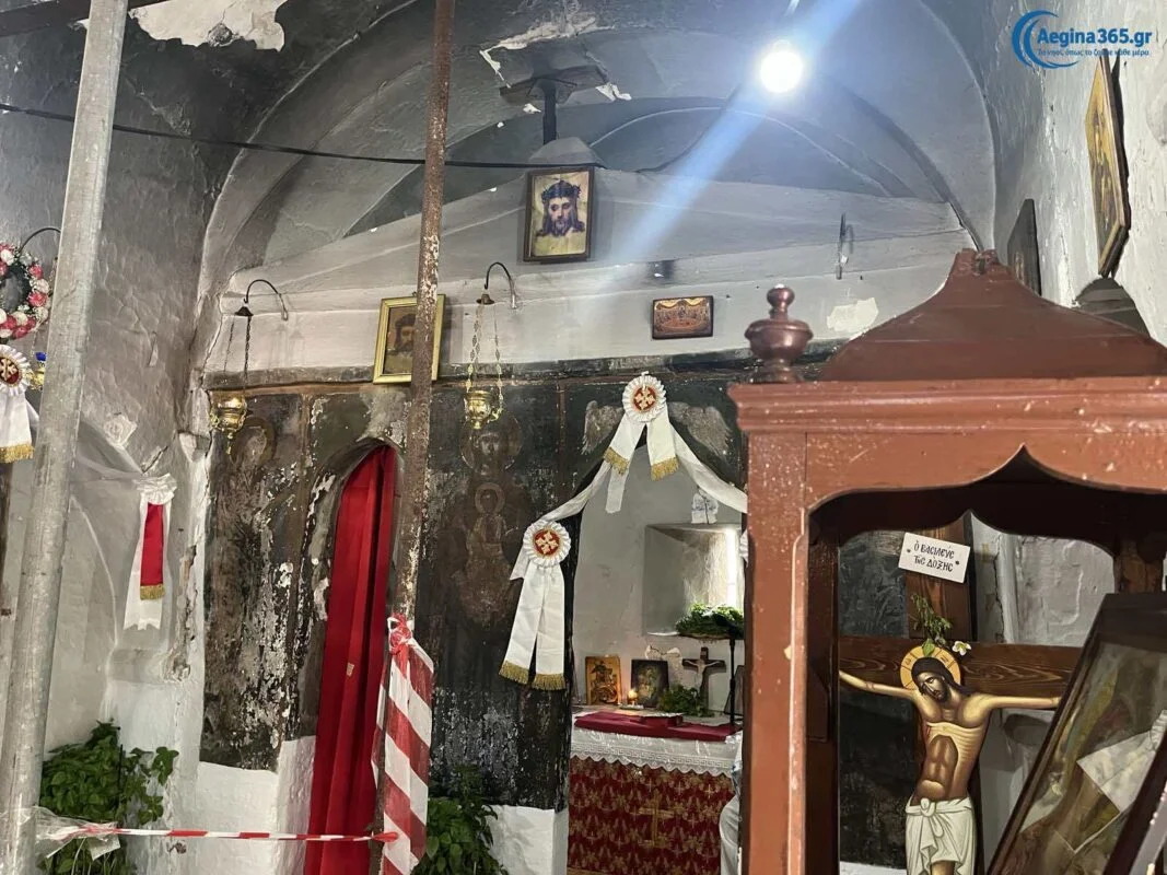 Τίμιος Σταυρός Παλαιοχώρα Αίγινας