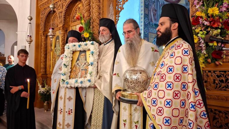 Ανακομιδή Λειψάνων Αγίου Νεκταρίου