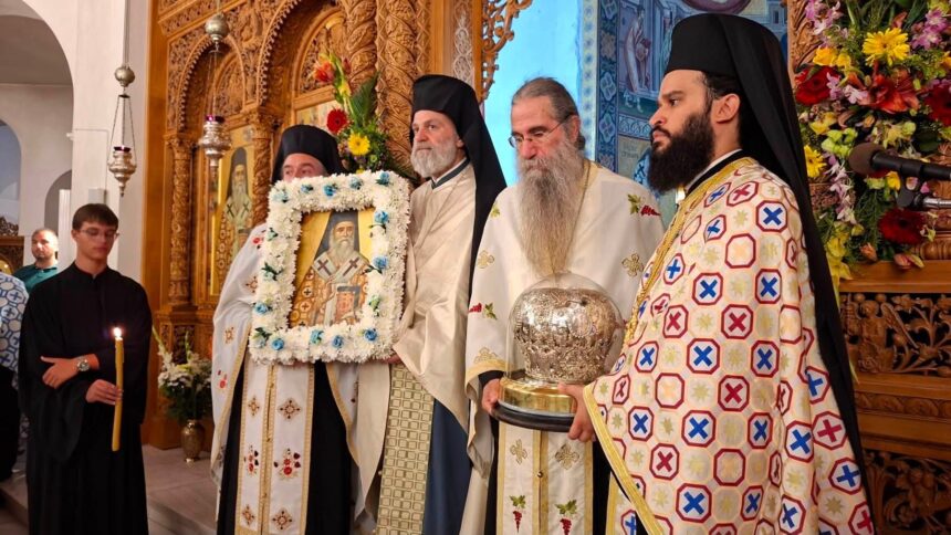 Ανακομιδή Λειψάνων Αγίου Νεκταρίου