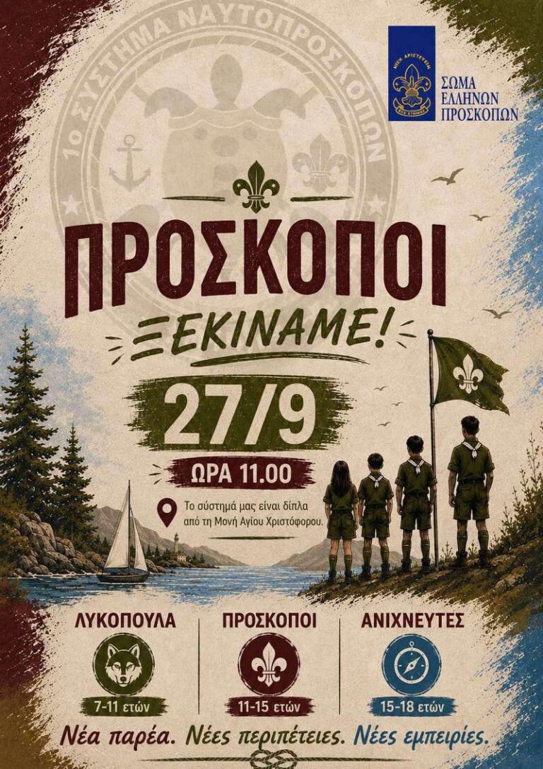 1ο Σύστημα Ναυτοπροσκόπων Αίγινας