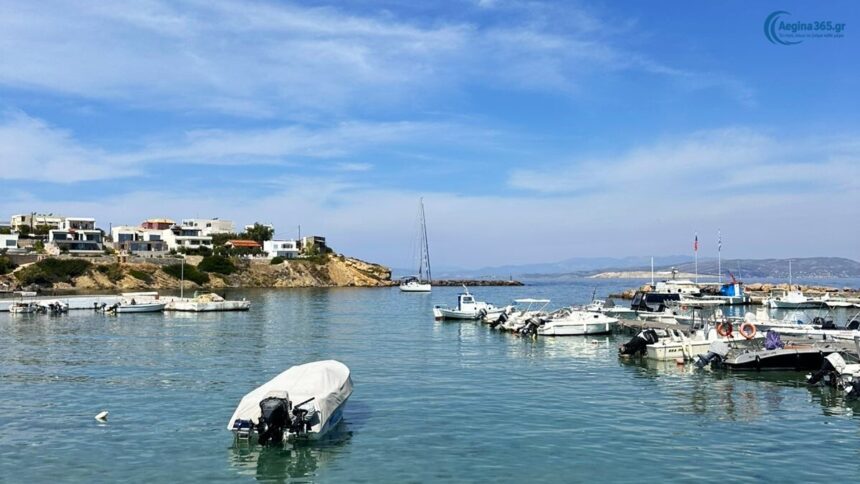 Έργο βυθοκόρησης Σουβάλα Αίγινας