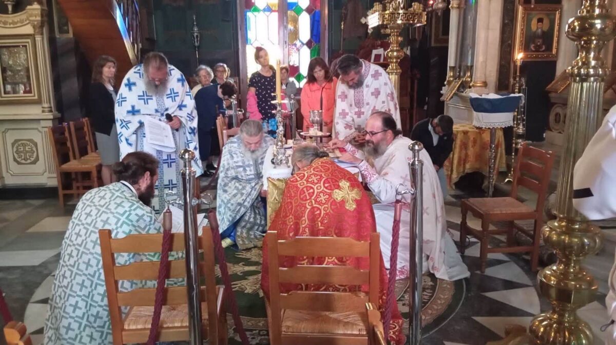 Θεία Λειτουργία Αγίου Ιακώβου Αίγινα