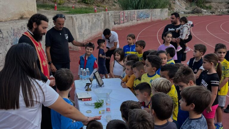 Αγιασμός ΟΑΚ Αίγινας