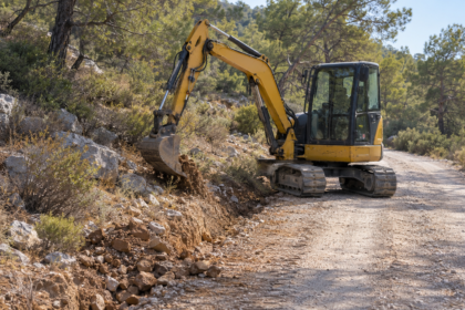 συντήρηση δασικών δρόμων Αίγινα